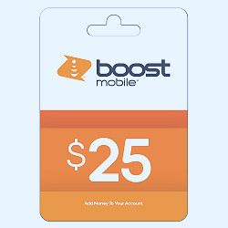 Boost Mobile Re-Boost $25 Prepaid Phone Card [Digital] Boost Mobile DDP.com  25 - Best Buy